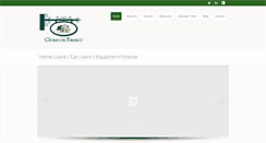 Desktop Screenshot of glenavonfinance.com.au